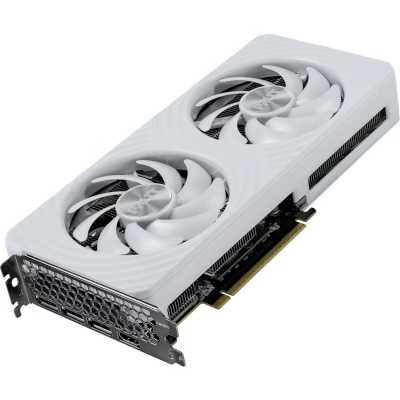 видеокарта Palit nVidia GeForce RTX 5060 White OC 8Gb NE75060U19P1-GB2063M Белый