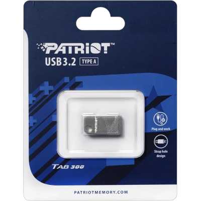 флешка Patriot 64GB PSF64GT300DS3U Серебристый