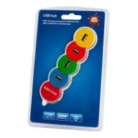 разветвитель USB PC PET Snake цветной