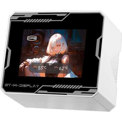 кулер PCcooler GT360M ARGB Display White Белый