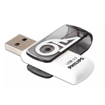 флешка Philips 64GB FM64FD00B/97 Белый