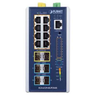 коммутатор Planet IGS-6329-8UP2S4X