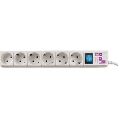 сетевой фильтр Power Cube SPG 5+1 16B-1.9М белый