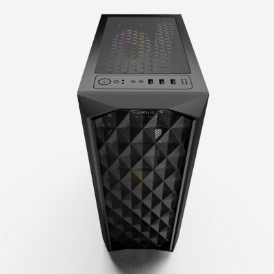 корпус PowerCase Diamond Mesh LED