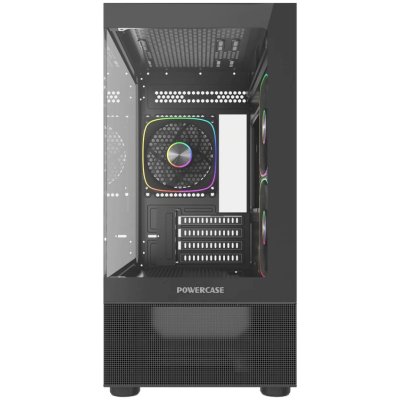 корпус PowerCase Vision Micro M2 ARGB Black