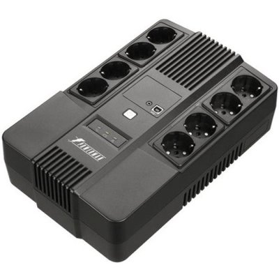 ИБП PowerMan Brick 650 Plus Черный