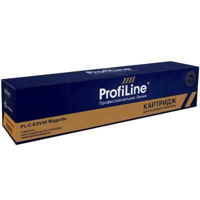 тонер-картридж ProfiLine PL_C-EXV49_M пурпурный