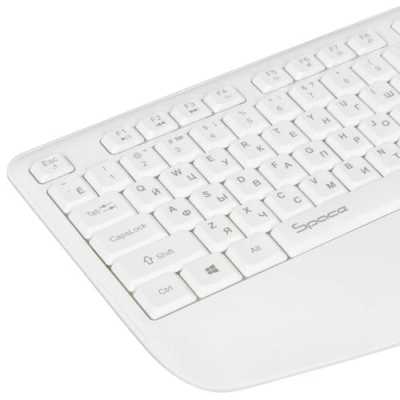 клавиатура Qumo Space K57/M75 White Черный
