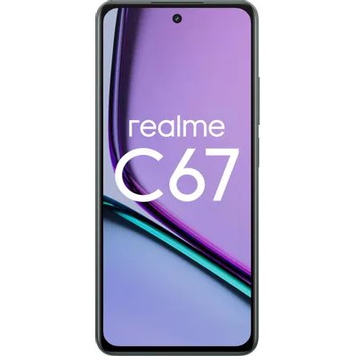 смартфон Realme C67 6/128GB Black черный
