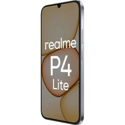 смартфон Realme P4 Lite 4/128GB Grey серый