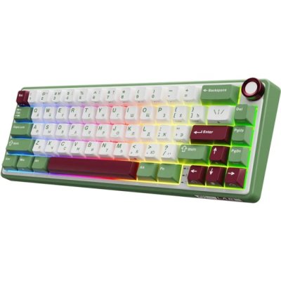 клавиатура Royal Kludge R65 Green Sand 6935280823923 Зеленый-белый