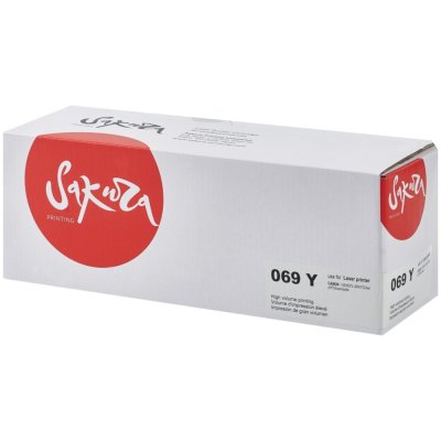 картридж Sakura SA069Y желтый