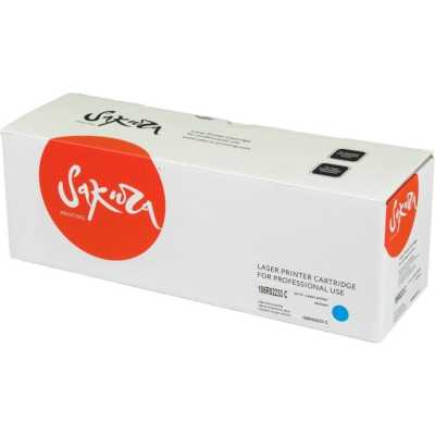 картридж Sakura SA106R02233 голубой