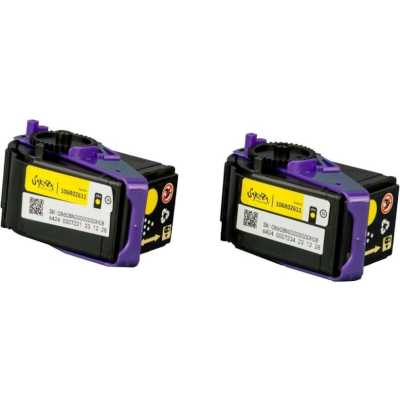картридж Sakura SA106R02611 желтый