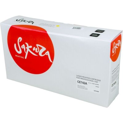 картридж Sakura SACE742A желтый