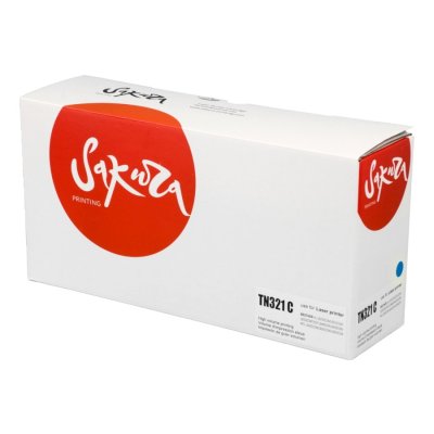 картридж Sakura SAKMTN-321C голубой