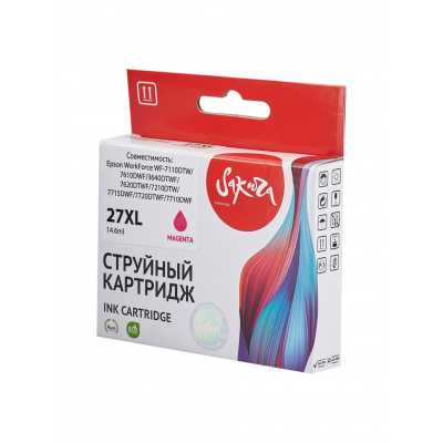 картридж Sakura SIC13T27144010 желтый