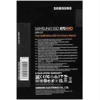 SSD диск Samsung 870 EVO 1Tb MZ-77E1T0B/EU Черный