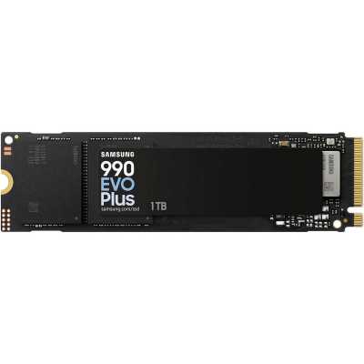 SSD диск Samsung 990 EVO Plus 1Tb MZ-V9S1T0B/AM Черный