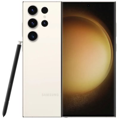 смартфон Samsung Galaxy S23 Ultra 12/256GB Cream SM-S918BZECAFC кремовый