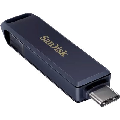 флешка SanDisk 128GB SDIXD0N-128G-GN6NE Черный, серебристый