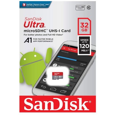 карта памяти SanDisk Ultra 32GB SDSQUA4-032G-GN6MN