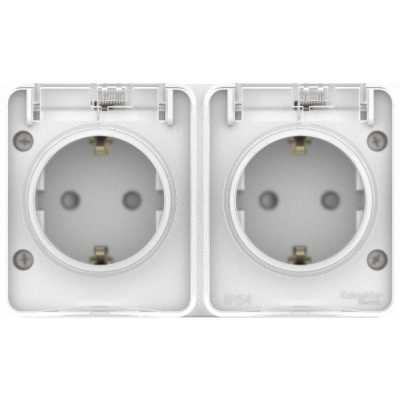 розетка силовая Schneider Electric AtlasDesign Profi ATN540126 Белый