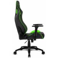 игровое кресло Sharkoon Elbrus 2 Black-Green черно-зеленый