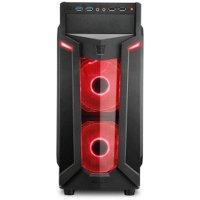 корпус Sharkoon VG6-W Red
