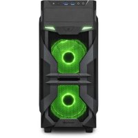 корпус Sharkoon VG7-W Green