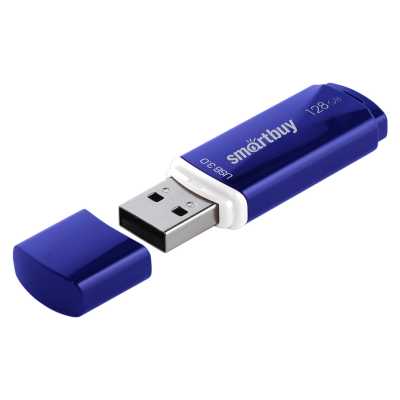флешка SmartBuy 128GB SB128GBCRW-Bl Синий