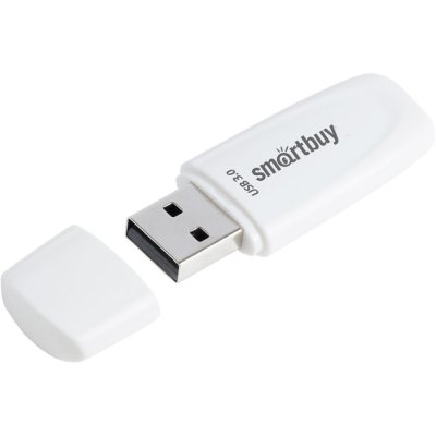 флешка SmartBuy 16GB SB016GB3SCW Белый
