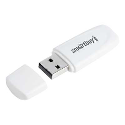 флешка SmartBuy 64GB SB064GB2SCW Белый