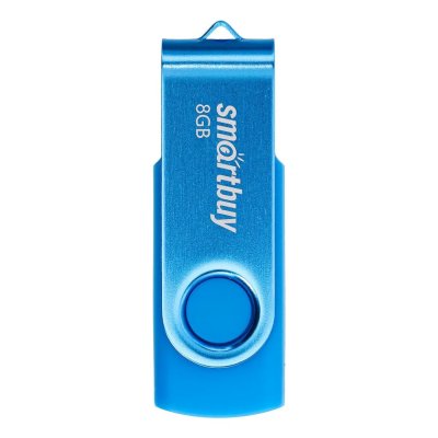 флешка SmartBuy 8GB SB008GB2TWB Голубой