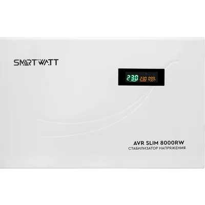 стабилизатор напряжения SMARTWATT AVR Slim 8000RW 4512020310009 Белый