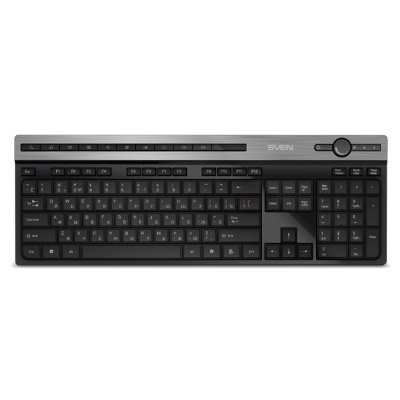 клавиатура Sven KB-E5500W Черный