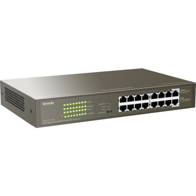 коммутатор Tenda TEG1116P-16-150W