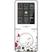 MP3 плеер Texet T-48 White/Pink