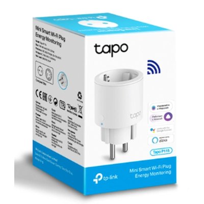 умная розетка TP-Link Tapo P115 Белый