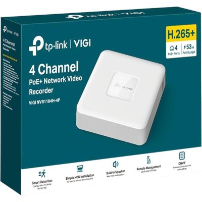 видеорегистратор TP-Link VIGI NVR1104H-4P