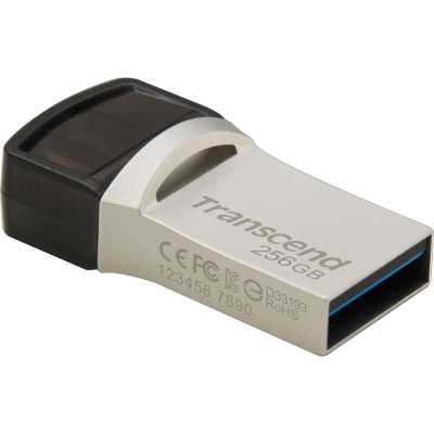 флешка Transcend 256GB TS256GJF890S Серебристый