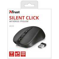 мышь Trust Mydo Silent Click Черный
