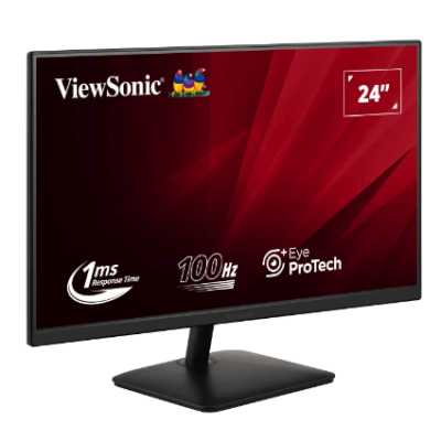 монитор ViewSonic VA2408-MHDB Черный