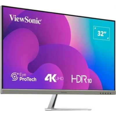 монитор ViewSonic VX3276-4K-MHD-2 Серебристый