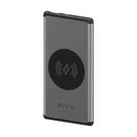 внешний аккумулятор Hiper Wireless Power Bank Nano V Silver Серебристый