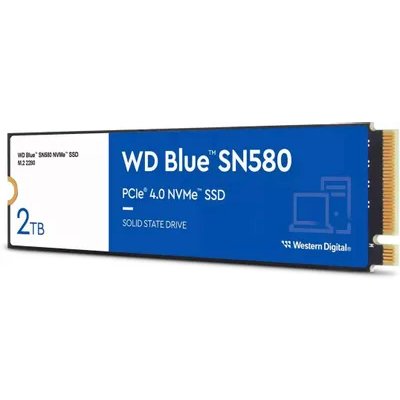 SSD диск WD Blue SN580 2Tb WDS200T3B0E Черный