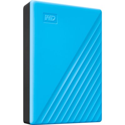 жесткий диск WD My Passport 5Tb WDBPKJ0050BBL-WESN Синий