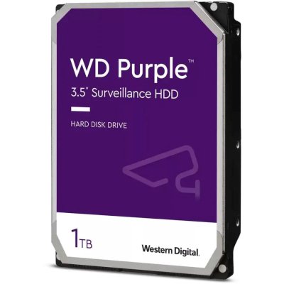 жесткий диск WD Purple 1Tb WD11PURZ Серебристый