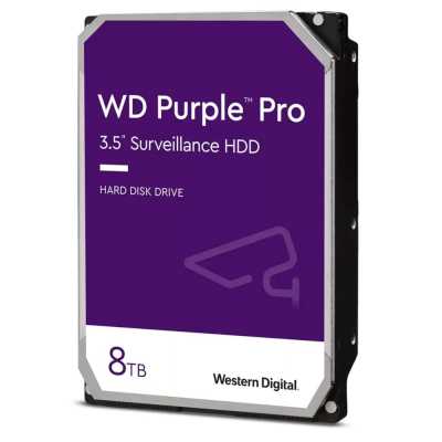 жесткий диск WD Purple 8Tb WD85PURZ Серебристый