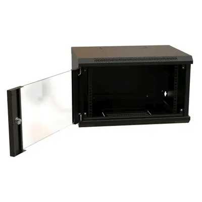 телекоммуникационный шкаф WRLine WR-TW-0945-GP-RAL9004 Черный